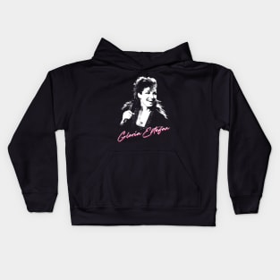 Gloria Estefan / Retro 80s Fan Design Kids Hoodie